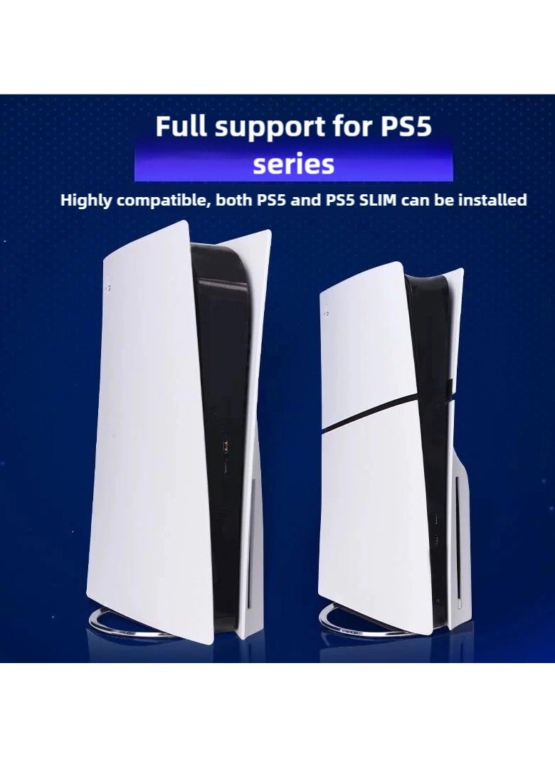 سام حامل عمودي لجهاز PS5 Playstation 5، لجهاز PS5 / PS5 Slim / PS5 Slim / PS5 PRO، متوافق مع إصدار القرص / الإصدار الرقمي - Image 2