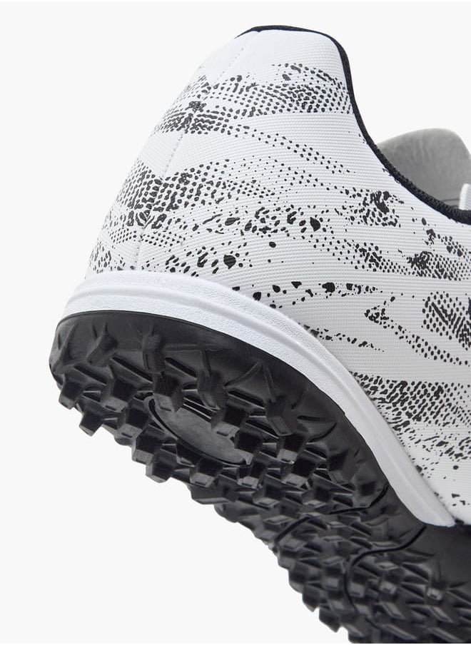 Kappa Boys' Logo Print Sports Shoes with Hook and Loop Closure  - Image 5