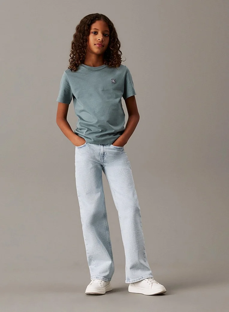Calvin Klein Jeans Kids Monogram Crew Neck T-Shirt