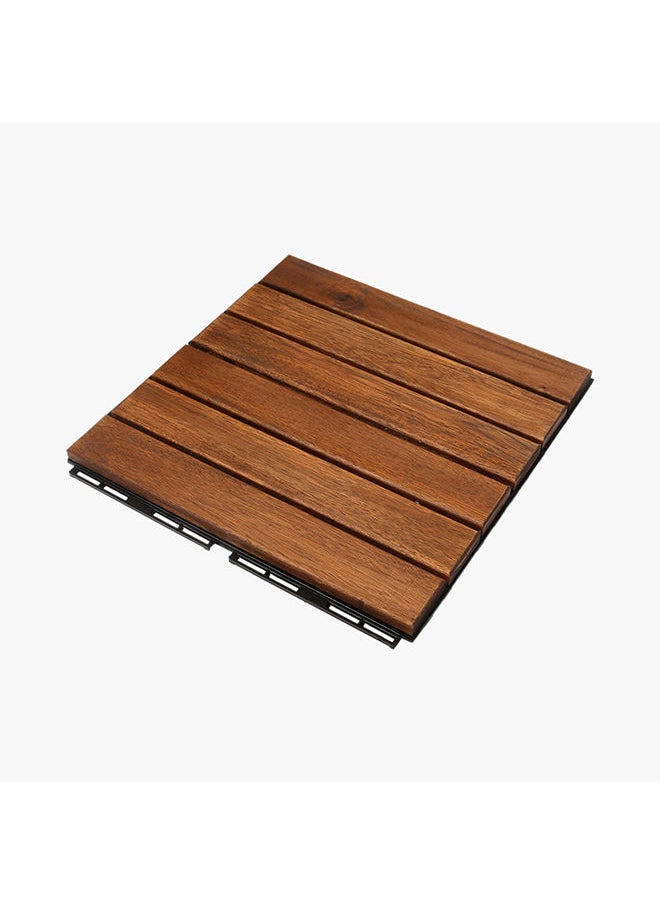 Home Box مجموعة بلاط أرضية بالاروس 9 قطع 6 ألواح 30 × 1.9 × 30 سم  - Image 2