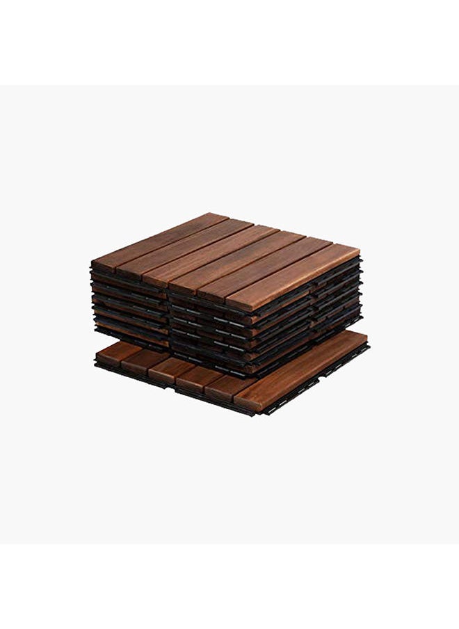 Home Box مجموعة بلاط أرضية بالاروس 9 قطع 6 ألواح 30 × 1.9 × 30 سم  - Image 4
