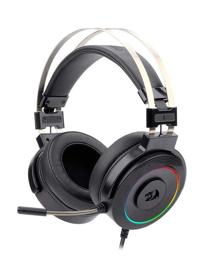 ريد راجون Redragon Rgb Led Lights Lamia Usb Wired Virtual Surround Sound Effect Gaming Headset Over