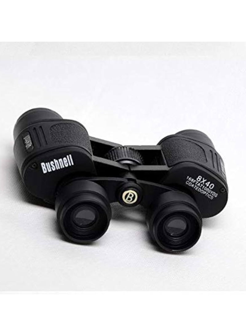 بوشنيل منظار ثنائي ٨×٤٠ - بصريات عالية القدرة مع مجال رؤية واسع، عدسات متعددة الطبقات، درع مطاطي متين، معدات سفر ومراقبة للحياة البرية في الهواء الطلق | حقيبة سفر متضمنة - Image 2