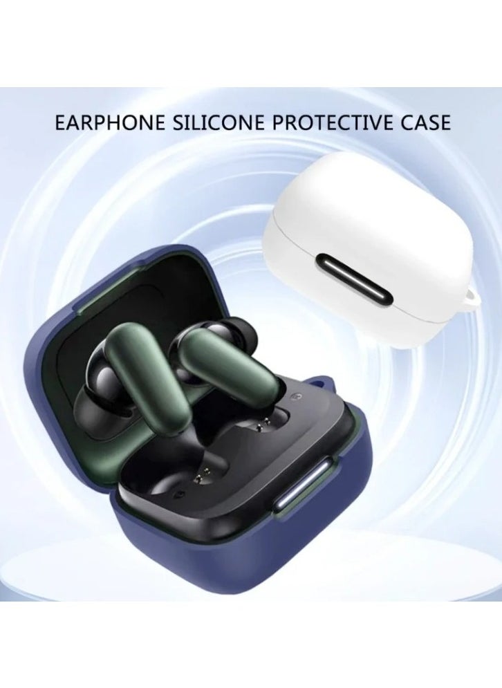 Generic Silicone Case for Anker Soundcore P30i/R50i NC Earphone case, Anti Drop and dustproof Earbuds case Cover With Hook（Black）  - Image 3