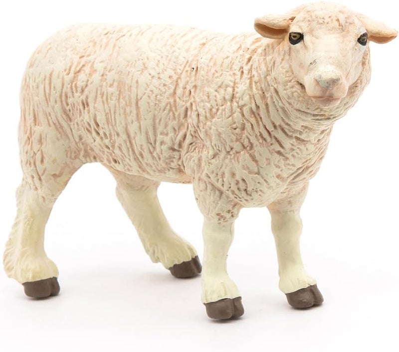 Papo HandPainted  Figurine Farmyard Friends Sheep 51041  Collectible  for Children  Suitable for Boys and Girls  from 3 Years Old - Image 3