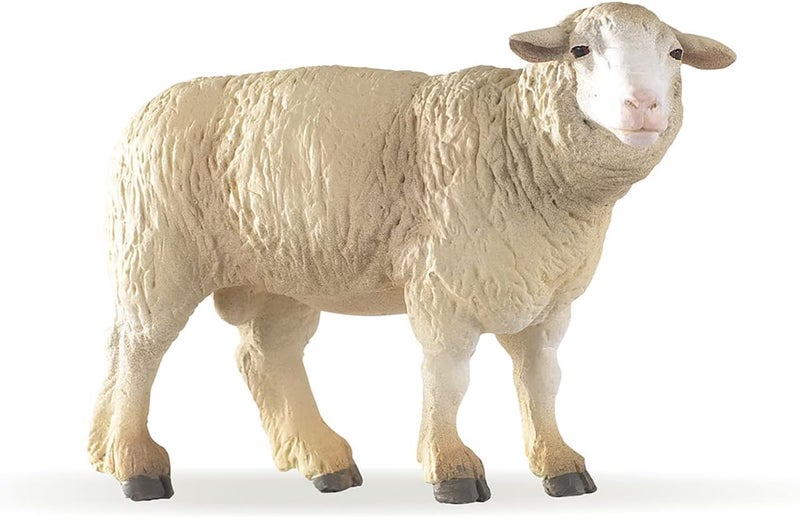 Papo HandPainted  Figurine Farmyard Friends Sheep 51041  Collectible  for Children  Suitable for Boys and Girls  from 3 Years Old - Image 1