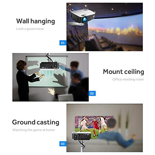 PUFFIN Aluminum Silver Projector and Security CCTV Camera Bracket Hang Ceiling Mount Flexible Indoor Outdoor Bracket - Image 5