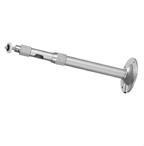 PUFFIN Aluminum Silver Projector and Security CCTV Camera Bracket Hang Ceiling Mount Flexible Indoor Outdoor Bracket - Image 1
