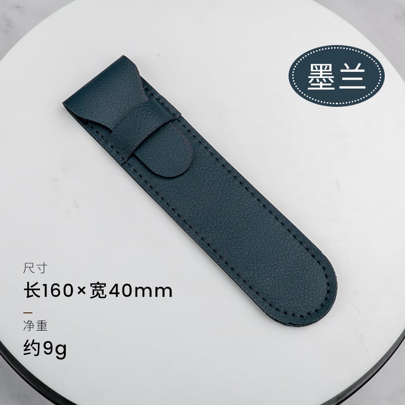 Business Portable Protective Flap Cover Storage Ink Blue