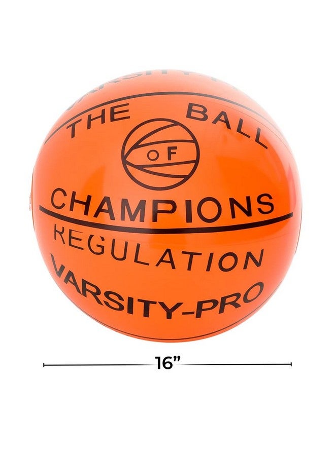 Rhode Island Novelty 16 Inch Sports Ball Inflates, One Dozen Assorted - Image 2