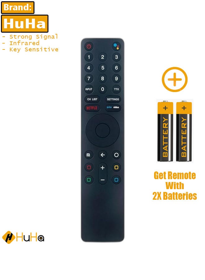 HuHa XMRM 010 For Xiaomi MI TV 4S 4A Bluetooth Voice Remote Control Android Smart TVs L65M5 5ASP Replacement Fernbedienung 