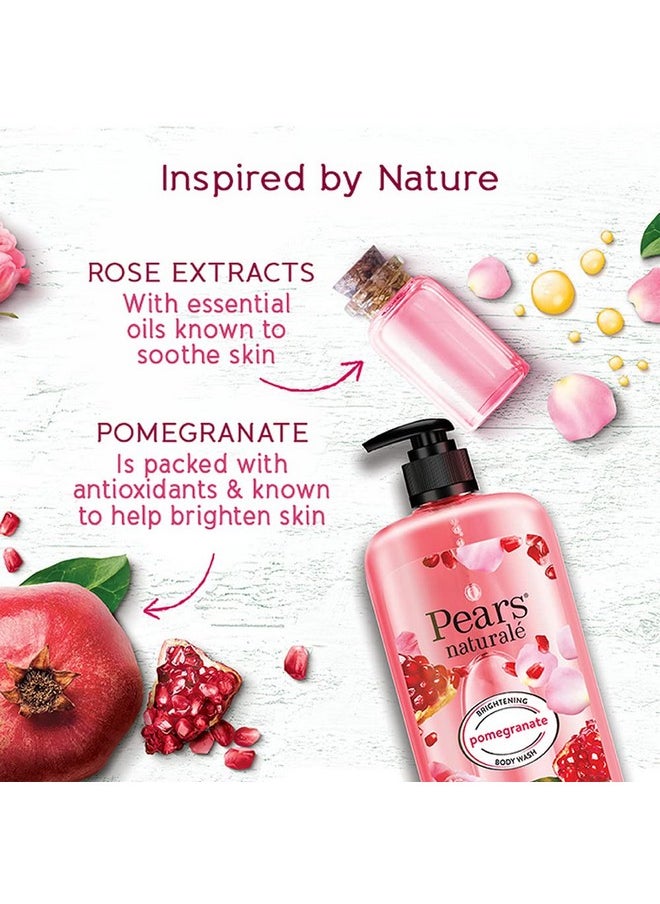Pears - Naturale Brightening Pomegranate Bodywash With Glycerine, Paraben Free, Soap Free, Eco Friendly, Dermatologically Tested, 750 Ml - Image 1