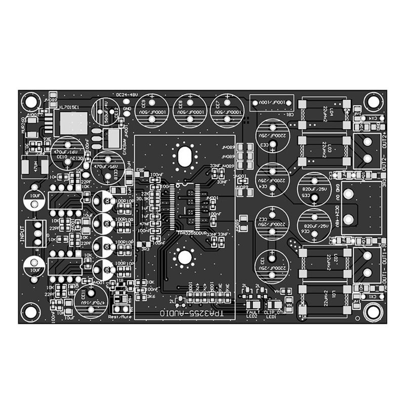 Audio Amplifier Board Module 600W High Power 2.0 Channel with 3.5mm Stereo Input Interface - Image 3