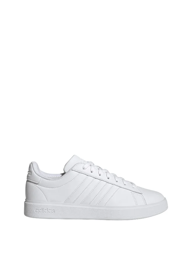 اديداس Adidas Grand Court 2.0 White Tennis Shoes For Men 6