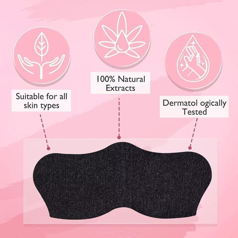 AUSLKA Blackhead Pore Strips,(70 Counts) Blackhead Remover-Deep Cleansing Charcoal Strips - Black Head Nose Strips -Black Head Remover - Image 5