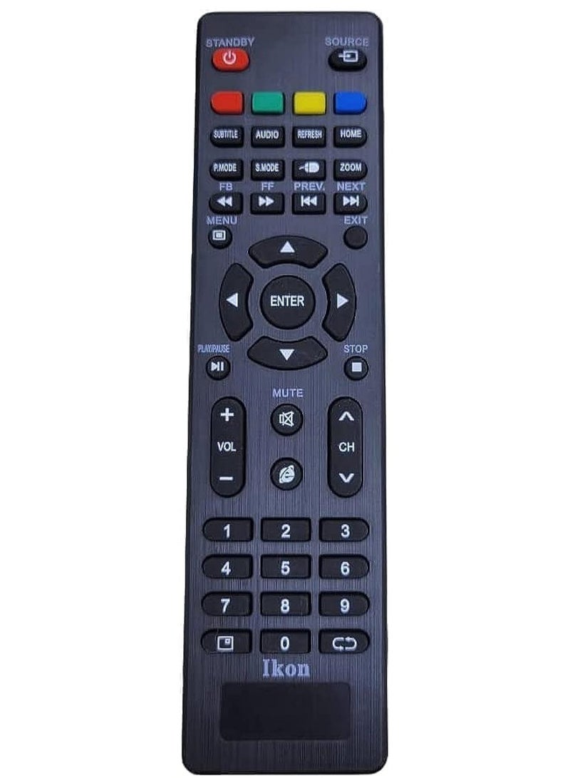 New Replacement Remote Control, Remote Control Fit, Universal Remote Control Compatible with IKON Smart LCD LED TV - Image 3