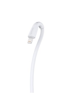 Totulife FLEX Series Cable Lightning 3.0A 1M - White  - Image 4