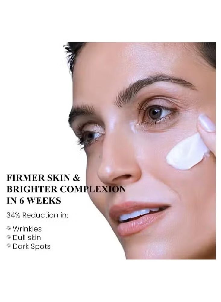 NowNoon Retinol Collagen Day & Night Cream – Anti-Aging Moisturizer with Vitamins A, B, C, E & Hyaluronic Acid – Firming, Hydrating, Women & Men Nourishing Face Cream – 50ml - Image 3