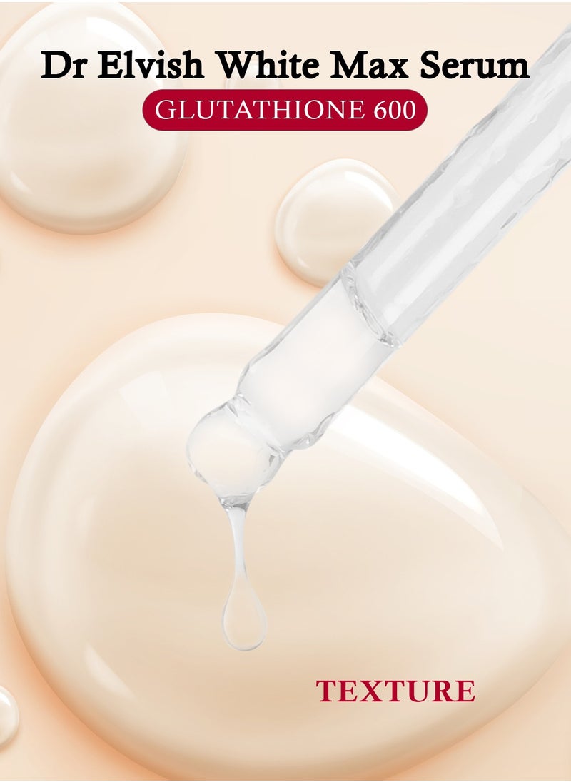 dr elvish - Dr Elvish White Max Glutathione 600 Serum - Image 1
