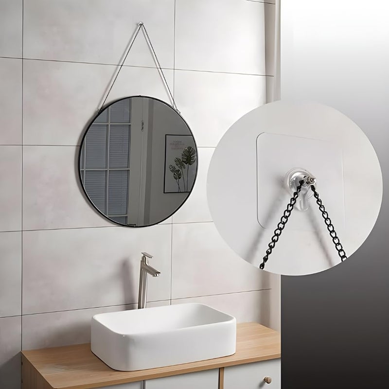 GDS Store HeavyDuty Adhesive Wall Hooks Clear Waterproof Reusable SelfAdhesive Hooks for Bathroom Kitchen and HomeNoDrill DamageFree Sticky Wall Mount Hangers for Easy Organizing 10Pack - Image 2
