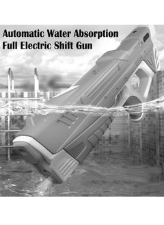 ZCM-HAPPY Automatic Water Absorbing Electric Bursting Water Gun Toy for Kids and Adults Rechargeable Large Capacity Water Blaster Perfect for Beach Water Fights Pool Parties and Outdoor Summer Fun  - Image 4