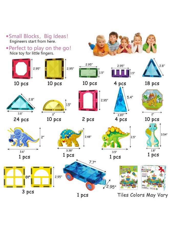 مجموعة مكعبات بناء من البلاط المغناطيسي للأولاد والبنات، مجموعة بناء مغناطيسية تعليمية لمرحلة ما قبل المدرسة، ألعاب جذعية قابلة للتكديس، هدايا عيد الميلاد للأطفال الصغار من سن 3 4 5 6 7 8 9 10 سنوات فما فوق - pzsku/ZE3592582AECD8E0F95FEZ/45/_/1733730242/409267bf-f292-45b7-9e7d-d1a8f763d544