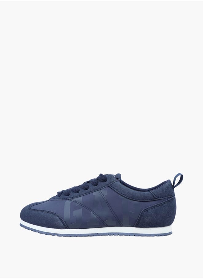 GAP - Women's Panelled Sneakers with Lace-Up Closure - MIAMI - Image 1