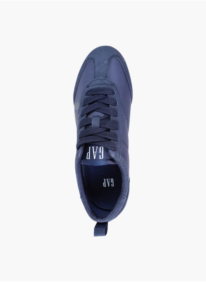 GAP - Women's Panelled Sneakers with Lace-Up Closure - MIAMI - Image 1