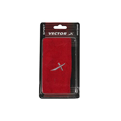 Vector X 3 Unisex Cotton Wrist Band (Red) - Image 2