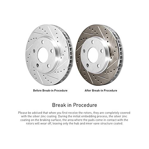 R1 Concepts Front Rear Brakes and Rotors Kit |Front Rear Brake Pads| Brake Rotors and Pads| Ceramic Brake Pads and Rotors |Hardware Kit|fits 2007-2013 BMW 328i, 2008-2010 BMW 323i - Image 5