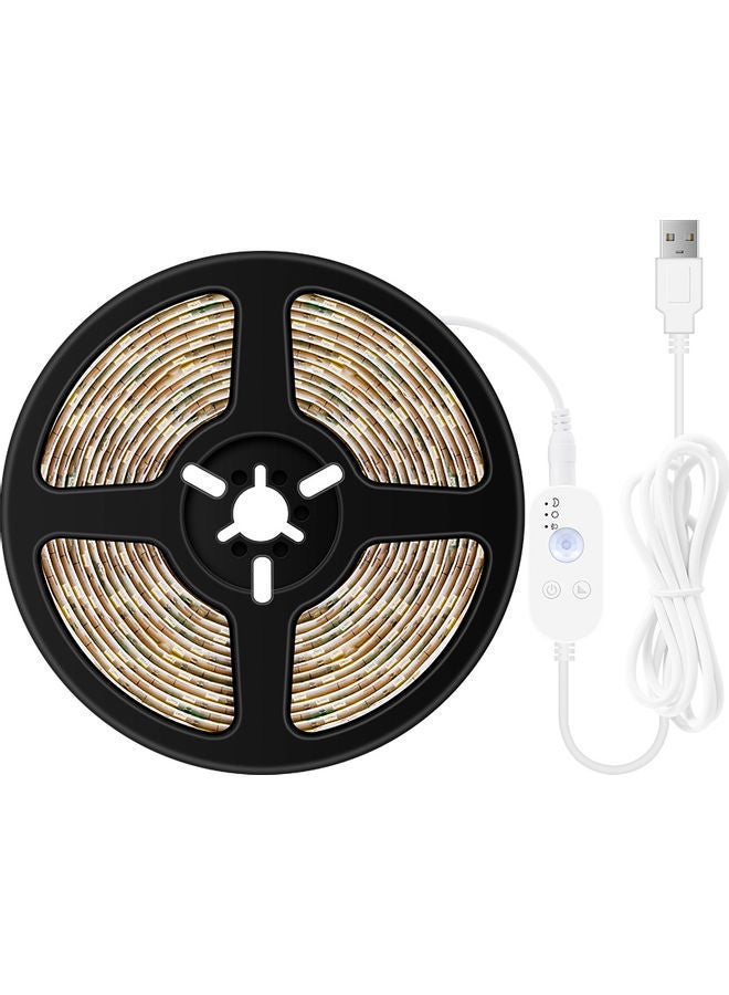 NIBEMINENT USB Dimmable LED Strips Light White - Image 1