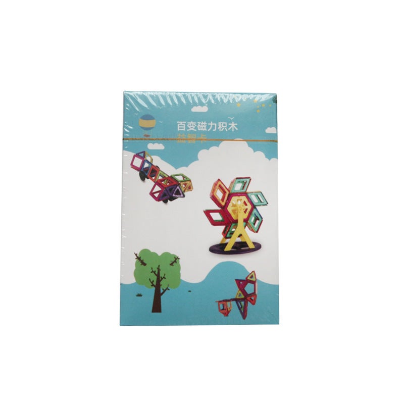 Ruyi Magnetic Film Second Generation Macaron Color Building Blocks Toy Discrete Pieces Magnetic Color Assembled Educational Boys And Girls - Image 1