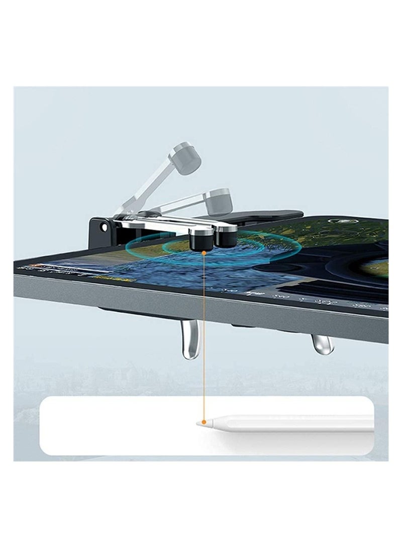 Mobile Game Controller for iPad Tablets EMISH Six Finger Game Joystick Handle Trigger Aim Button L1R1 L2R2 Shooter Gamepad for PUBG/Fornite/Knives Out/Call of Duty - Image 4