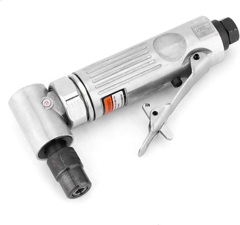 Industrial Angle Die Grinder AG - 315B, Pneumatic Grinder Tool with 25000rpm High Speed, 90 Degrees Polishing Handle for Metal Wood Rubber, Includes Wrench and Chuck, Compressed Ai - Image 4