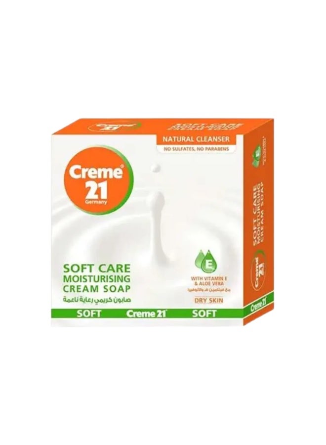 Creme 21 Soft Care Moisturising Cream Soap - 125g