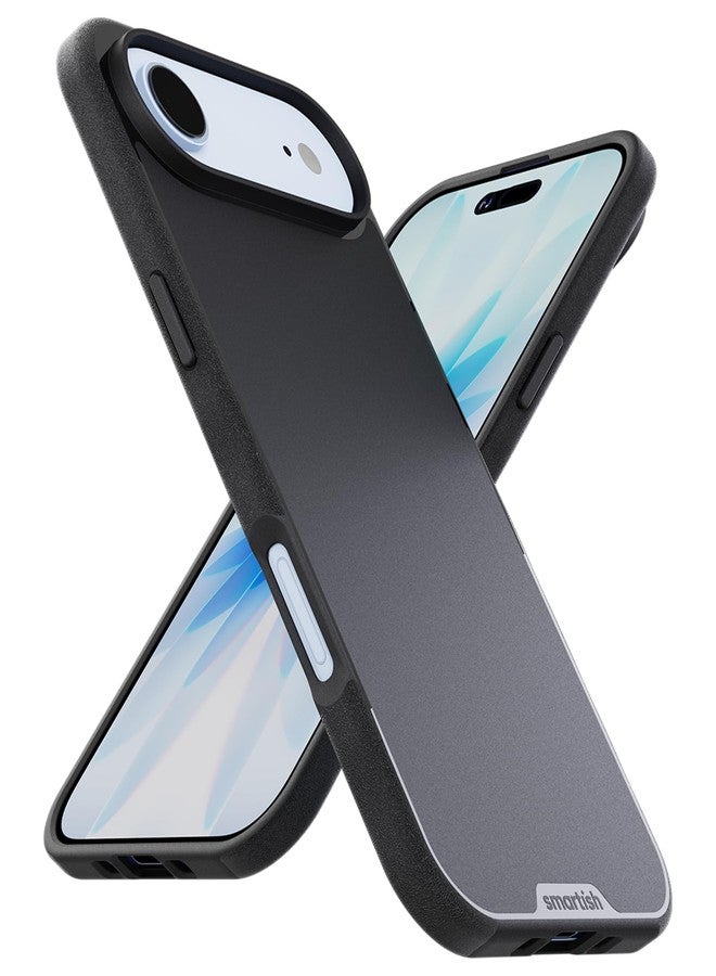 سمارتيش جراب Smartish® iPhone Air MagSafe - جراب Gripmunk المغناطيسي النحيف [خفيف الوزن + واقي] غطاء قبضة رفيع مع بطانة من الألياف الدقيقة لهاتف Apple iPhone Air - Black Tie Affair - Image 1