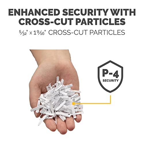 Fellowes 14C10 14-Sheet Cross-Cut Home Office Paper Shredder - Image 2