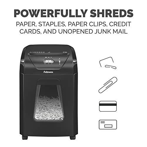 Fellowes 14C10 14-Sheet Cross-Cut Home Office Paper Shredder - Image 5