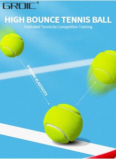 Tennis Rackets with Tennis Trainer Set, Recreational Adult Tennis Rackets Beginner Tennis Racket with 1 Tennis Trainer String Balls Elastic and a Portable Mesh Bag - pzsku/ZE359C4DF5944A3B92E0EZ/45/_/1688615009/a6e15305-1b9c-49ba-9440-c30549cf3bbe