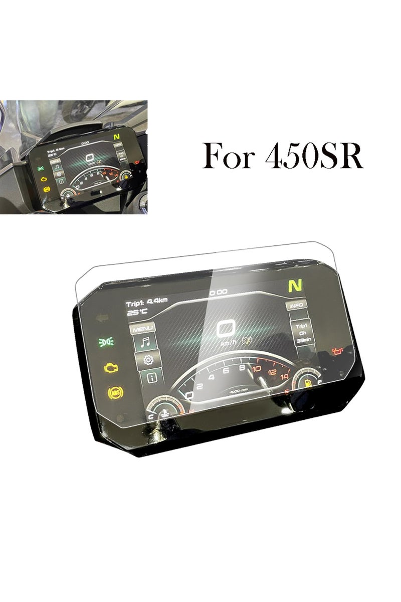 إيروريكس 1- فيلم حماية شاشة عداد السرعة للدراجة النارية CFMOTO 450SR ضد الخدوش. - Image 1