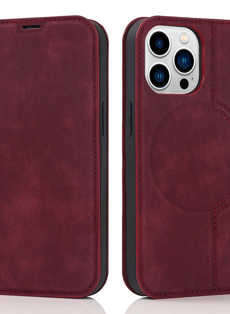 Suitable For IPhone Magnetic Attraction Flip Cover Protective Sleeve - Image 1
