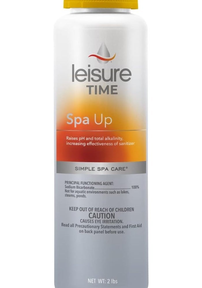 LEISURE TIME Spa Up Balancer for Hot Tubs - 2 lbs Granular pH Increaser - Image 1