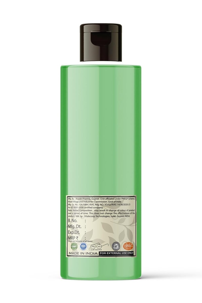 Khadi Natural Herbal Khadi Natural Herbal Tea Tree Face Wash For Women And Men Anti Acne All Skin Types Bright Clear Skin Parben Sulphate Free 200ml Face Wash - Image 2