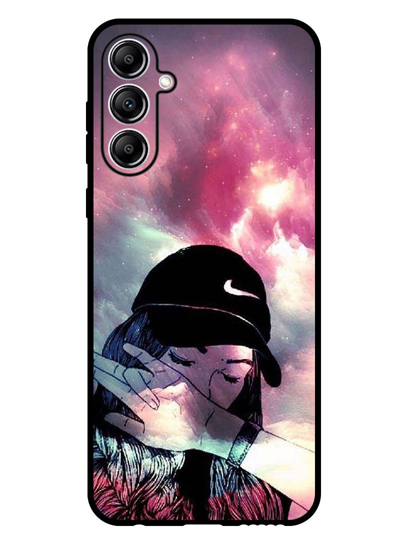 Theodor Protective Case Anti Scratch Shock Proof Bumper Cover For Samsung Galaxy M15 Girl Sob - Image 1