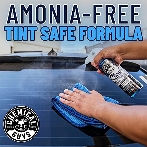 Chemical Guys CLD300 Streak Free Glass & Window Cleaner (Works on Glass, Windows, Mirrors, Navigation Screens & More; Car, Truck, SUV and Home Use), Ammonia Free & Safe on Tinted Windows, 128 fl oz - Image 2