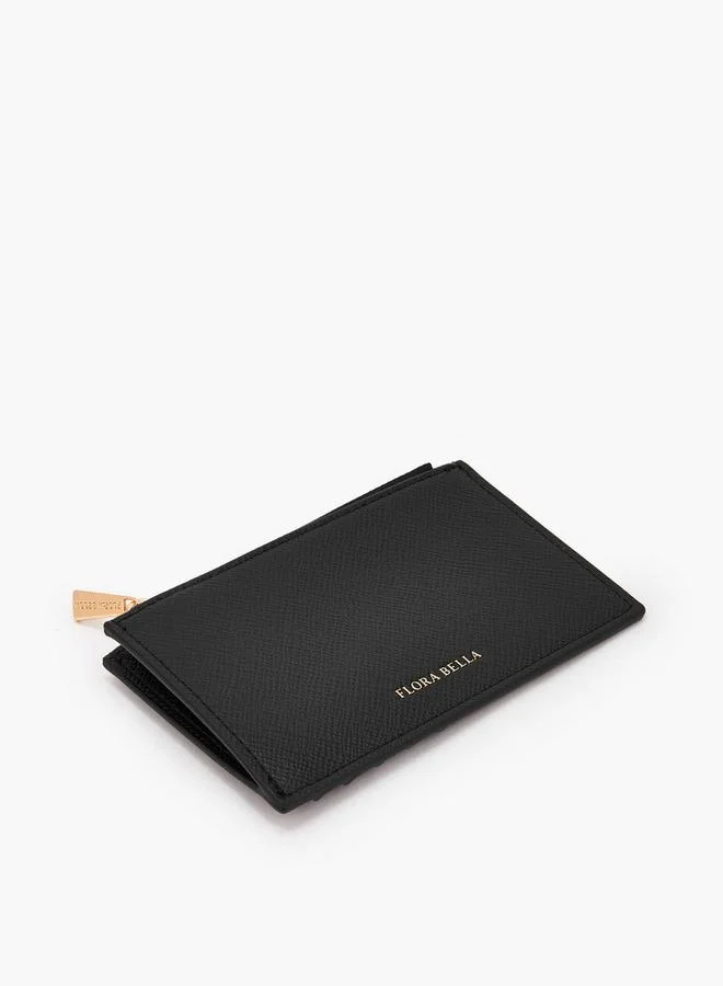 Flora Bella By Shoexpress BLACK Flora Bella Textured Card Holder for Women | Best Price UAE