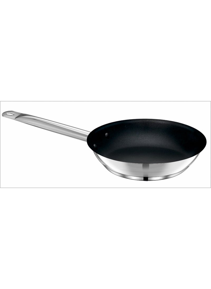 RW Royal Ware - Non-Stick Stainless Steel Frying Pan, Encapsulated Bottom Cookware - Gas, Induction, Halogen, Electric Ready, 22 cm - Image 1