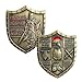 Woerda Put On The Whole Armor of God Challenge Coin Eph 61317 3D Religious Collectible Coin Single Coin - Image 2