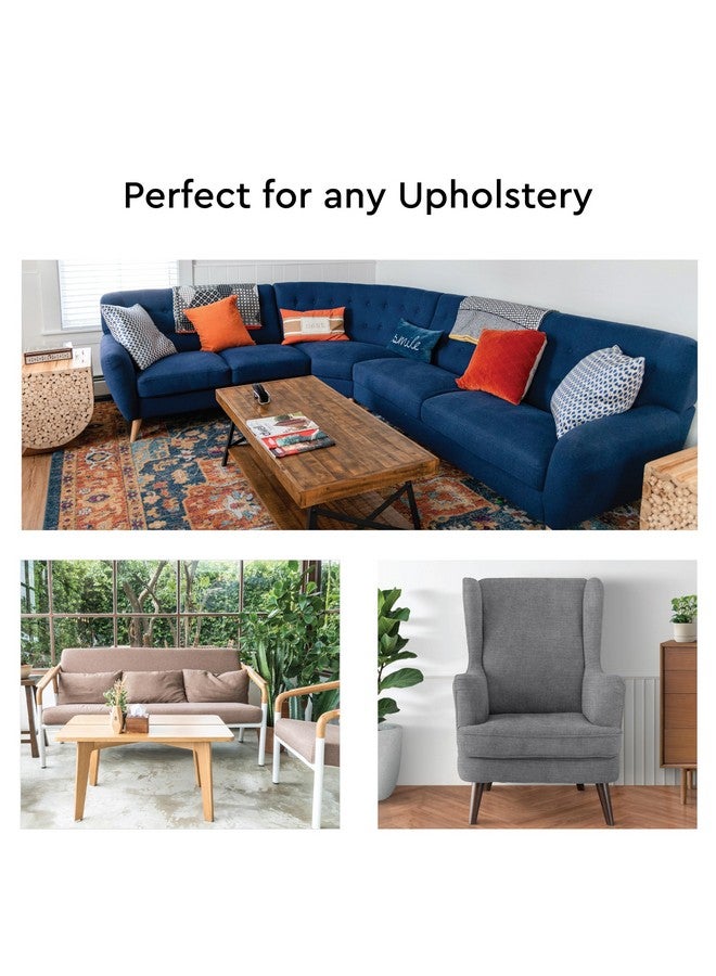 Encasa XO نسيج شينيل ذو ملمس ناعم وغني بألوان بسيطة للكنب، الأثاث، التنجيد، الستائر، الوسائد والحرف (رمادي، 39"x54"/100x137 سم - 1 متر) - Image 5