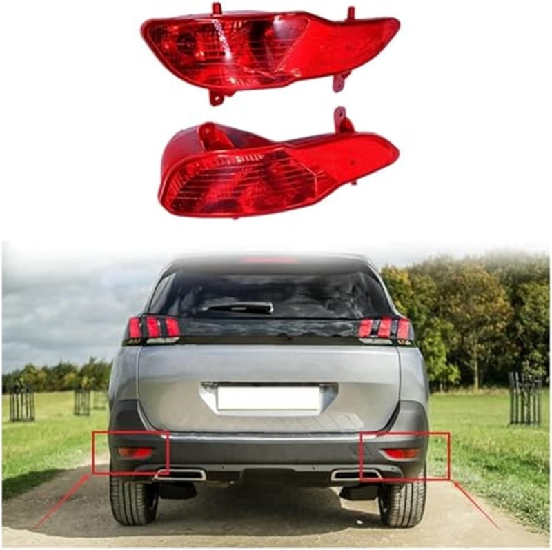 Wivplex Right Rear Bumper Fog Light for Peugeot 5008 MK2 - Image 4